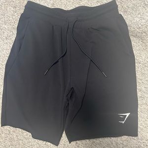 Black Gym Shark Shorts